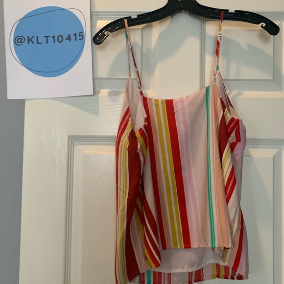 Lost + Wander Striped Camisole - S - Picture 15 of 15